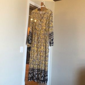 Button down maxi dress!